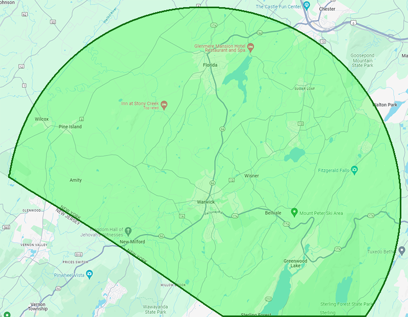 Service Area Map